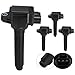 CCIYU Set of 4 ignition coils for cars Fit for Mitsubishi Outlander Sport 2.0L 2018-2022 coil packs Replacement UF814