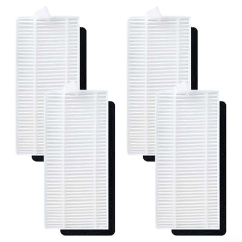 Piezas de repuesto para ILIFE T20S y para Polaris PVCR 3600 Essential para mantener suelos limpios y aire (paquete de 4)