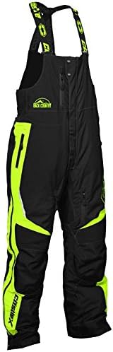 Castle X Tundra G2 Men's Snowmobile Bibs Pants - Hi-Vis (XLG)