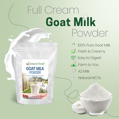 Image of Z Natural Foods Goat Milk Powder - Full Cream Netherlands Milk, 5 lb