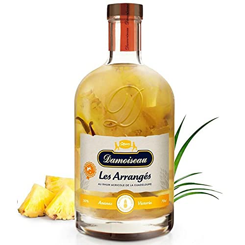 DAMOISEAU LES ARRENGES RHUM AGRICOLE GUADALUPE ANANAS 70 CL