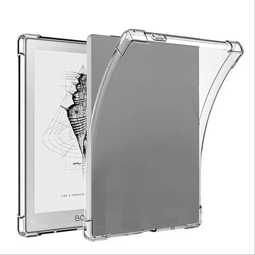GIOPUEY Funda para Boox Go 6/Poke 5/Poke 5S, Carcasa Trasera de TPU Suave, Cubierta Delgada,...