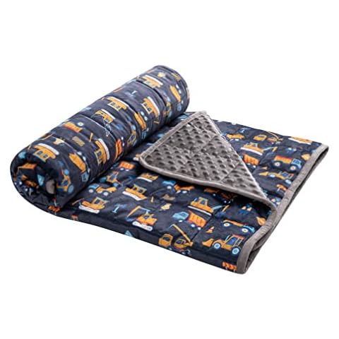 CHHKON Weighted Blanket for Kids and Teens Printed Weighted Blanket 5 lbs (style8, 36''x48'' 5lb) Cover
