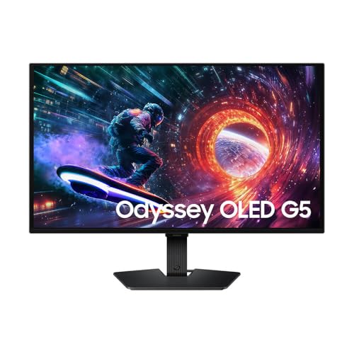 Samsung Monitor Odyssey OLED G5 27", QHD, 180Hz, 0.03ms, G-sync,