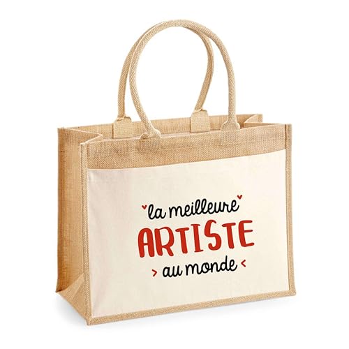 Sac cabas jute robuste pour ne plus manquer de place au marché