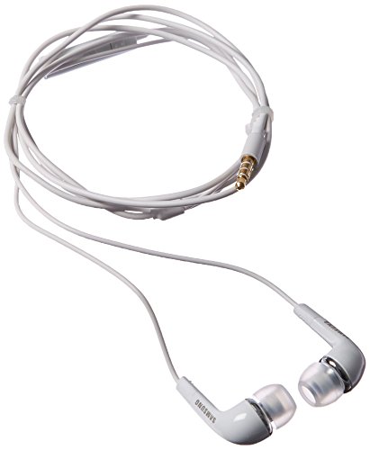Samsung OEM 3.5mm Stereo Headset with Remote and Microphone for Samsung Galaxy S3 S III and Other Smartphones - White