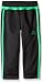 adidas Little Boys' Tiro Pant, Black/Green, 7