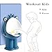 Frog Pee Training,Potty Training Urinal Children's Urinal Kids Toilet Child Standing Urinal Wall-Mounted Toilet for Boy