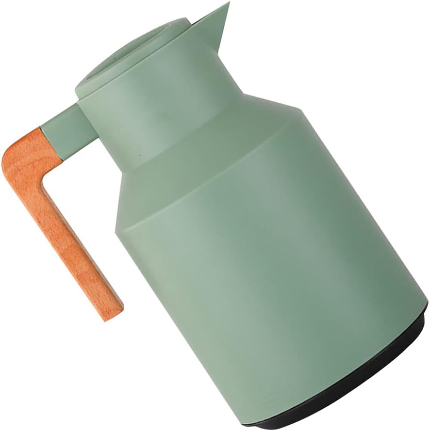 Cabilock 1pc Modern Insulation Water Pot Ergonomic Handle Capacity Thermal Kettle for Home Use Simple Design Elegant for Keeping Beverages Warm