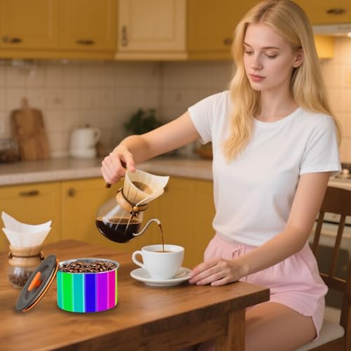 Envase hermético para café 500 ml acero inoxidable ATTX miniatura 7