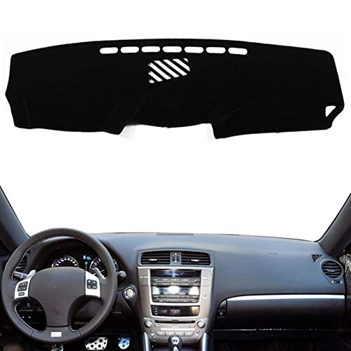 Alfombrilla para salpicadero Lexus IS250 IS350 IS-F IS250C 2006-2013, protector de coche LEFEDA 3