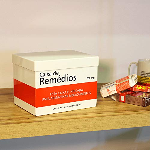 Caixa de Remédios, GeGuton, Branca/Estampa, Divertidos