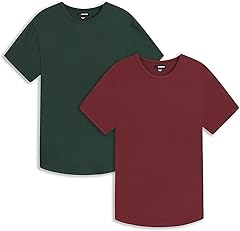 2 Pack Heather Dark Green / Dark Red