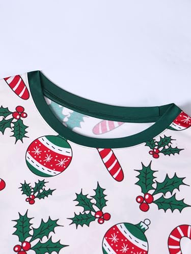 Image of Family Christmas Matching Set, Soft Lightweight Bamboo Viscose Holiday Wear Sets for all family members