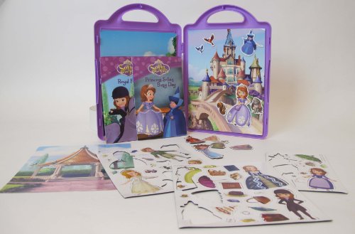 Sofia the First Ready to be a Princess: Book and Magnetic Playset