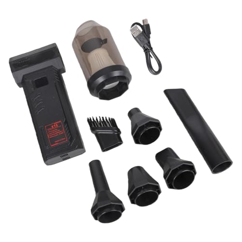 Buxuaaaa Solución de limpieza avanzada con batería de 8500 mAh que proporciona un alto flujo de aire del motor, herramienta de aspiradora de mano