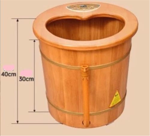 Masajeador Spa de Pies Barril de Madera para Baño de Pies miniatura 2