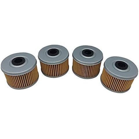 Hity Motor 4 PCS Oil Filter For Honda CBX250 Cover