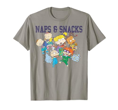 Rugrats Naps and Snacks Group Shot Graphic T-Shirt T-Shirt
