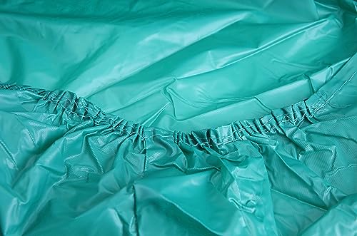 Funda mesa billar 7 pies verde y plata para protector de mesa pool table cover 5