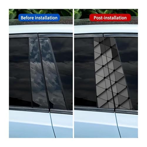Autocollants pour pilier de voiture imperméables en vinyle durable - 7