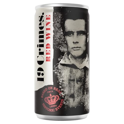 19 Crimes Red Wine Can 187ml x 12