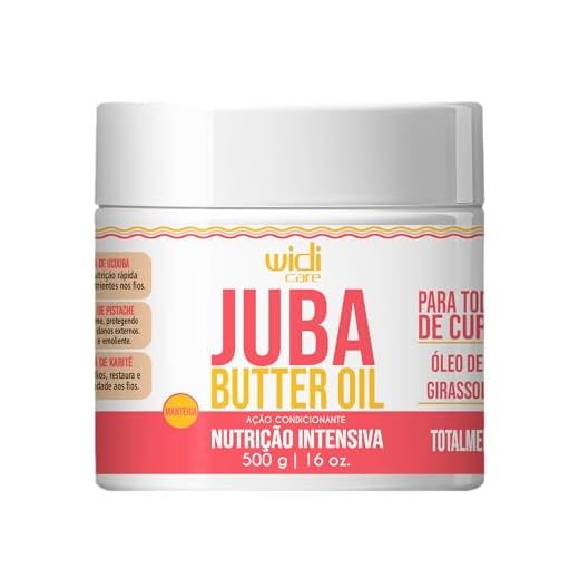 Widicare Juba Butter Oil - Tratamento Capilar Intensivo - 500 G - Widi Care