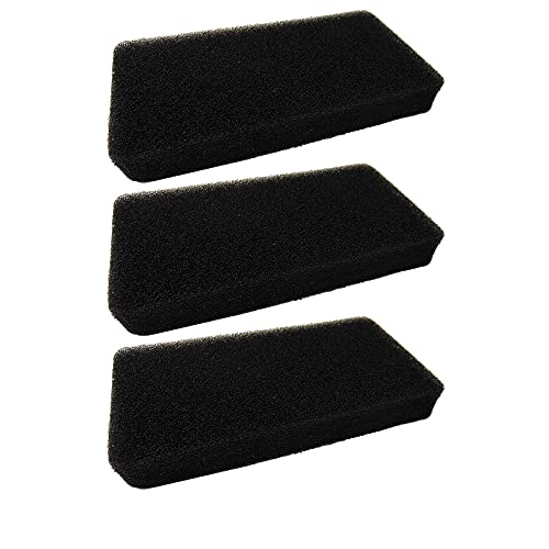 3x Schwammfilter/Schaumstoff-Filter/Schaumfilter für Gorenje D7462 D7565 L D8666N D7465 A++ D9565N Wäschetrockner Wärmepumpentrockner