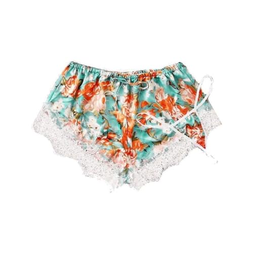 MARGOUN Womens Babydol Pajama Set Sexy Lingerie Satin Sling Sleepwear Lace Bowknot Solid Sleeveless Knot Sling Sleepwear with Underwear Honeymoon Y109