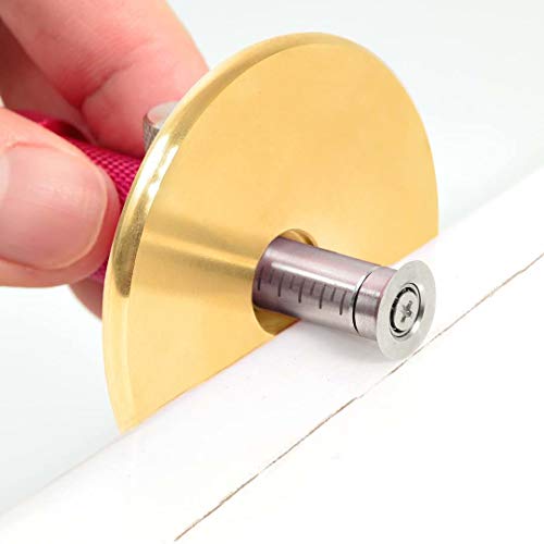 Trusquin de traçage Plus à roue réglable pour menuiserie fine