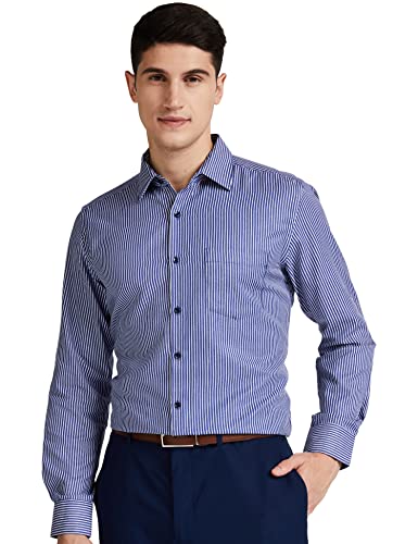 Diverse Men's Striped Regular fit Cotton Dual Tone Full Sleeve Fo...