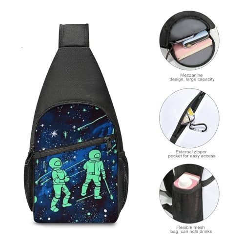 Bolso Cruzado Deportivo Casual con Gran Capacidad miniatura 5