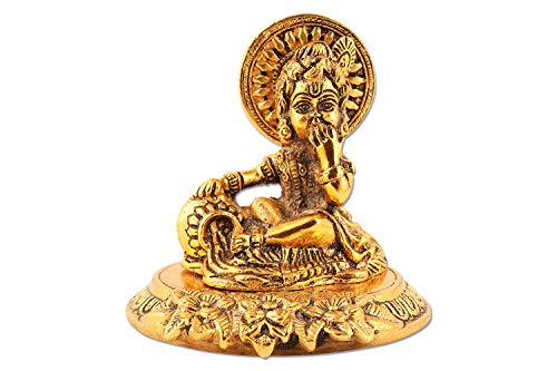 Image of Lavanaya Silver Brand: Gold Plated Laddu Gopal God Idol Statue - Premium Showpiece with Gift Box, Perfect for Wedding, Anniversary, Birthday, Housewarming, and Corporate Gifting