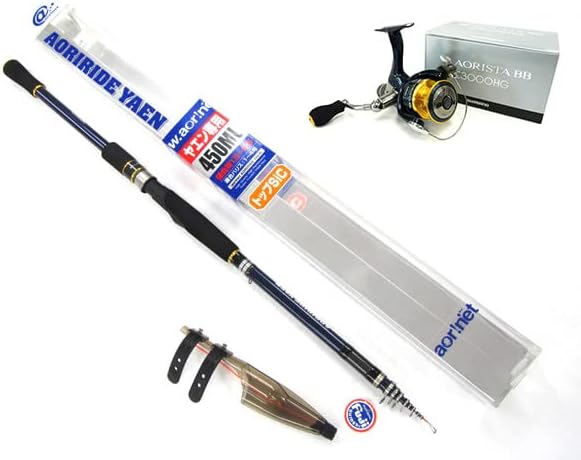 あおりねっと オリジナルヤエン釣り ロッド＆リールセット アオリライド ヤエン 450ML ARY45MLT + 13アオリスタBB