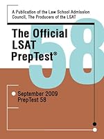 The Official LSAT PrepTest 58 0982148720 Book Cover