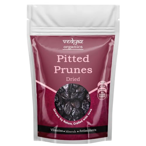 Vedyaz Organics Dried Pitted Prunes - 200 Gm