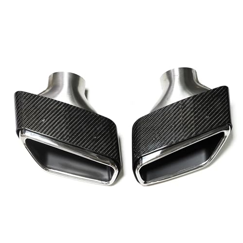 Embout échappement BMW G30 G31 en carbone haut de gamme et silencieux noir style sport
