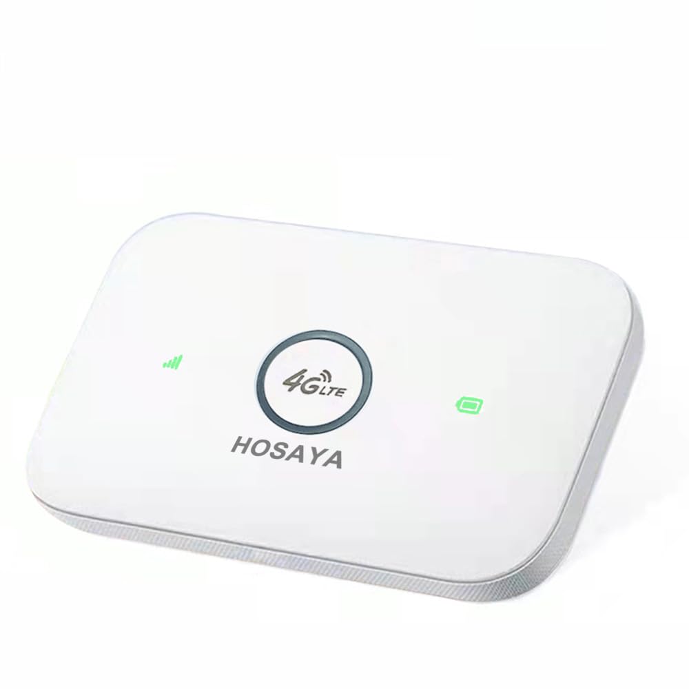 Módem WiFi 4G LTE con batería incorporada, enrutador portátil 4G con ranura para tarjeta SIM, mini router portátil de viaje de alta velocidad, mini enrutador desbloqueado 4G mifi..