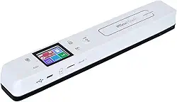 IRIScan Book scanner portátil bateria sem fios - v7: digitalizar documentos A4, editor de PDF gratuito, digitalização para Word, PDF, XLS, cartão SD, digitalização via USB, Win Mac