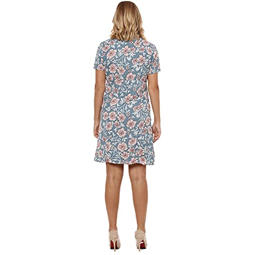 Image of Campus Sutra Women's Cotton Fit and Flare Above The Knee Casual Dress