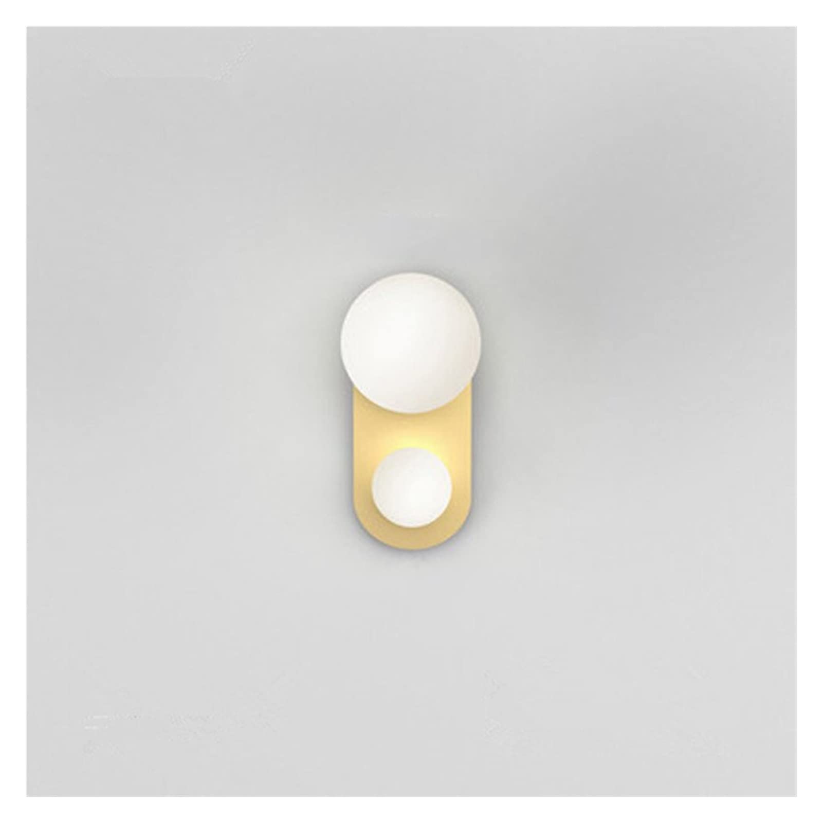 VDOQTLJT Wall lamp Lamp Minimalist Corridor Aisle Designer - Bedroom Study Background Simple Household 's Small Sconce(Fgoldsection,Warmlight)