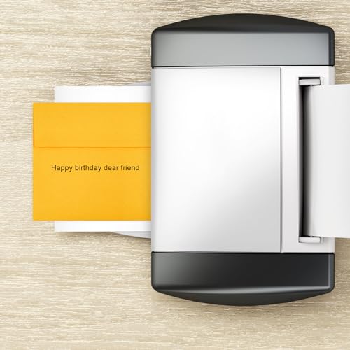 Image of 50 Packs Yellow 5x7 Envelopes 5x7, Fade Bright Yellow Color Envelopes Self Seal for Weddings, Photos, Greeting Cards, Mailing