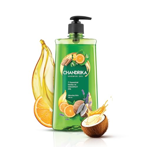 Image of Chandrika Shower Gel 7 Essential herbs and coconut oil 500ml