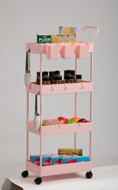 Image of danpinera Slim Storage Cart on Wheels