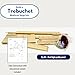 PATHFINDERS Medieval Trebuchet STEM Kit – DIY Wooden Mechanical Model | Working Counterweight Siege Engine | Engineering & Physics Project for Teens 14+ | Build-It-Yourself Historical Model