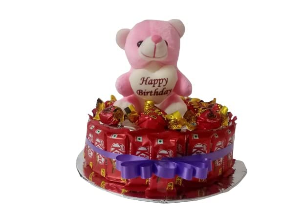 Chocolate royal hamper Gift Hamper with teddy happy Birthday for (loved once, Birthday,Anniversary) Contains (Kitkat 12.8gm - 22 Milk chocolate 15 gm - 10 6 inch teddy) (B0BYN5J3RB) Amazon Price History, Amazon Price Tracker