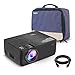 SWZA Video Projector, 4000 LUX Mini Portable Movie Projector Full HD 1080P Supported, Compatible with TV PS4, HDMI, VGA, TF, AV and USB