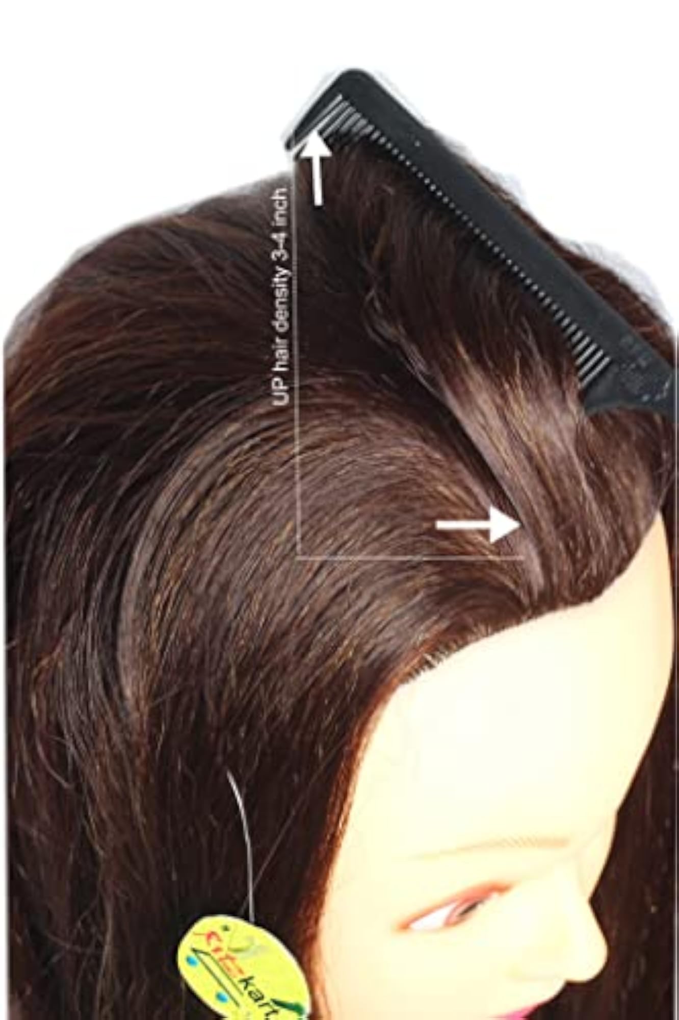 Ritzprime Processed Mix Human Hair Dummy for Styling
