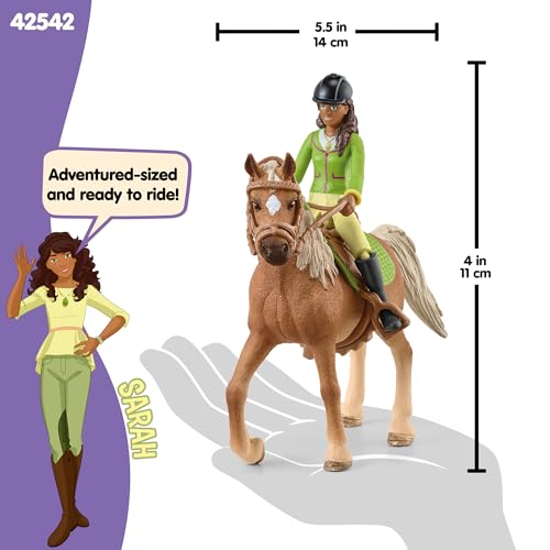 Schleich Horse Club Sarah and Mystery - 42517 - Image 2