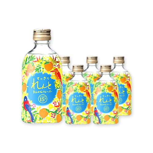 黒糖焼酎 ベース リキュール すっきりれんと たんかんフレーバー (300ml×6本) 焼酎 リキュール お酒 奄美大島 宇検村 鹿児島 奄美大島開運酒造